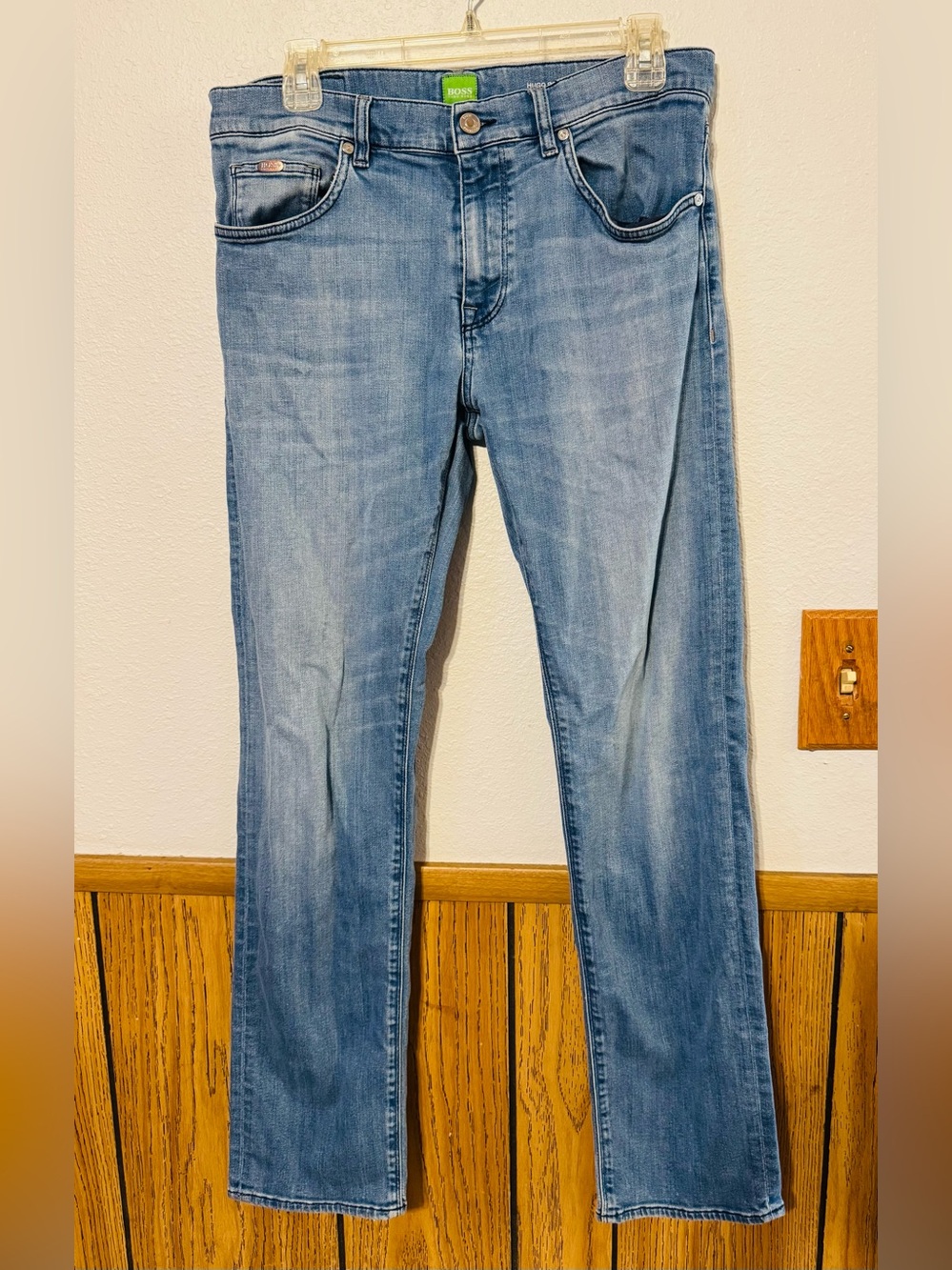 Hugo Boss women Blue Jeans size 30 Regular Fit stretch denim jeans